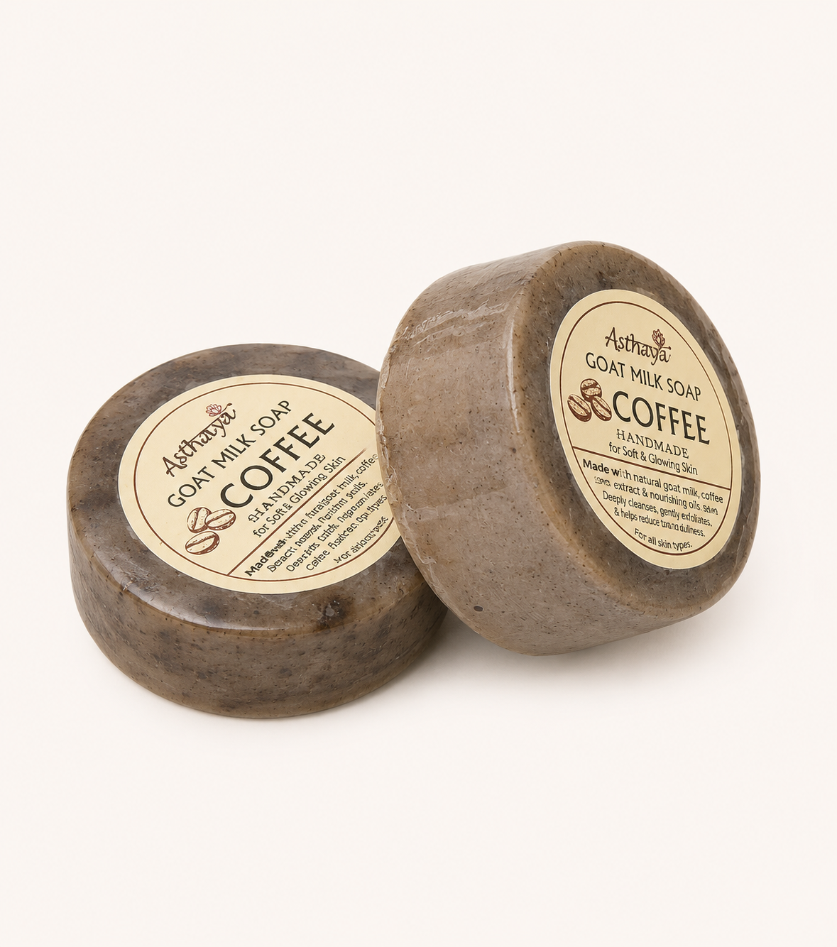 Coffee goat milk soap