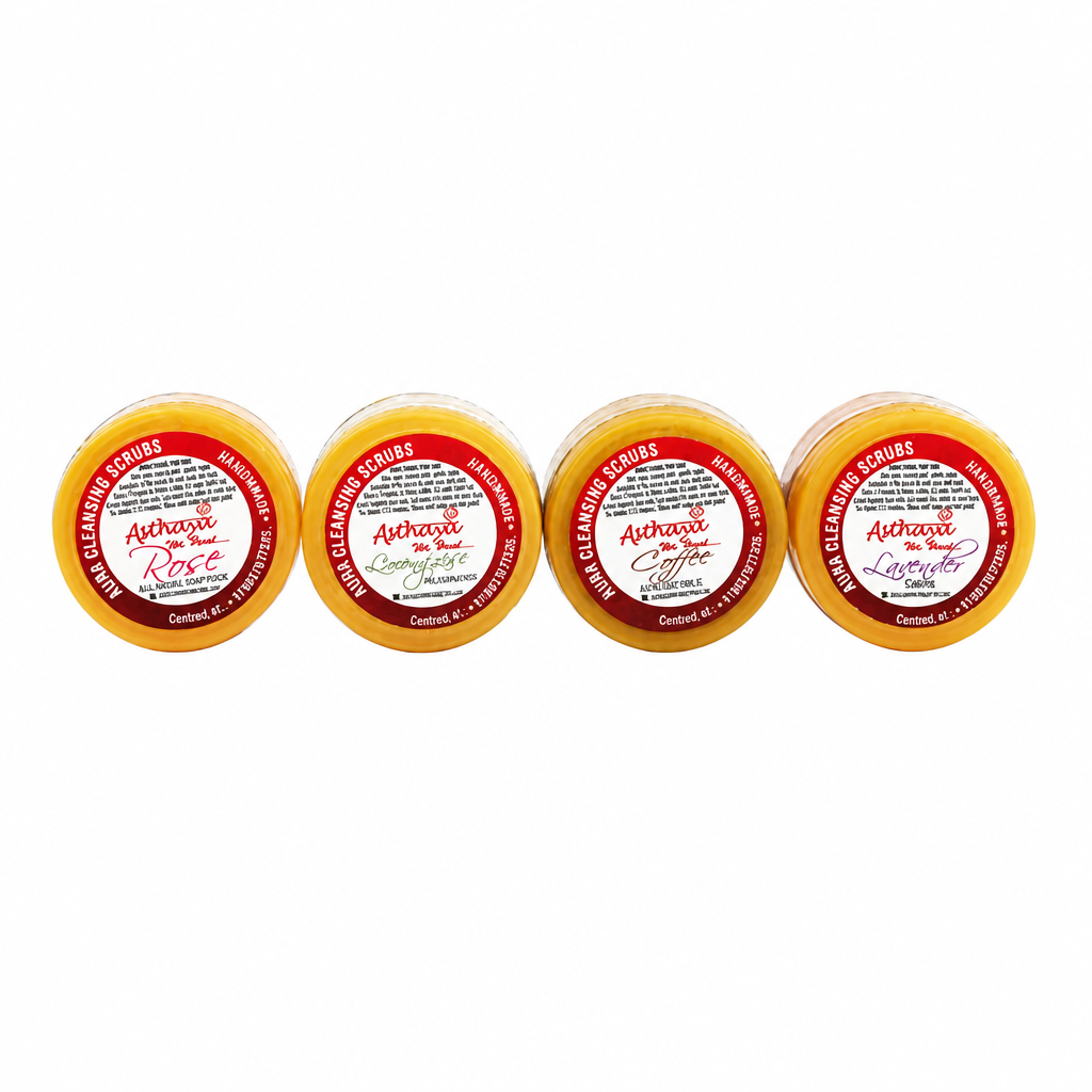 Paste Salt Scrubs: Pack of 4