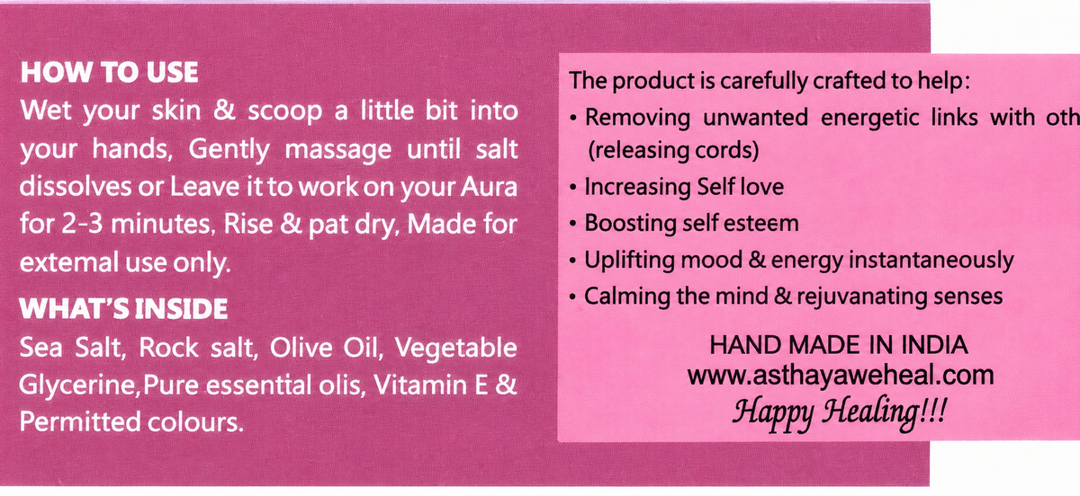 As you like it Sea Salt Scrub