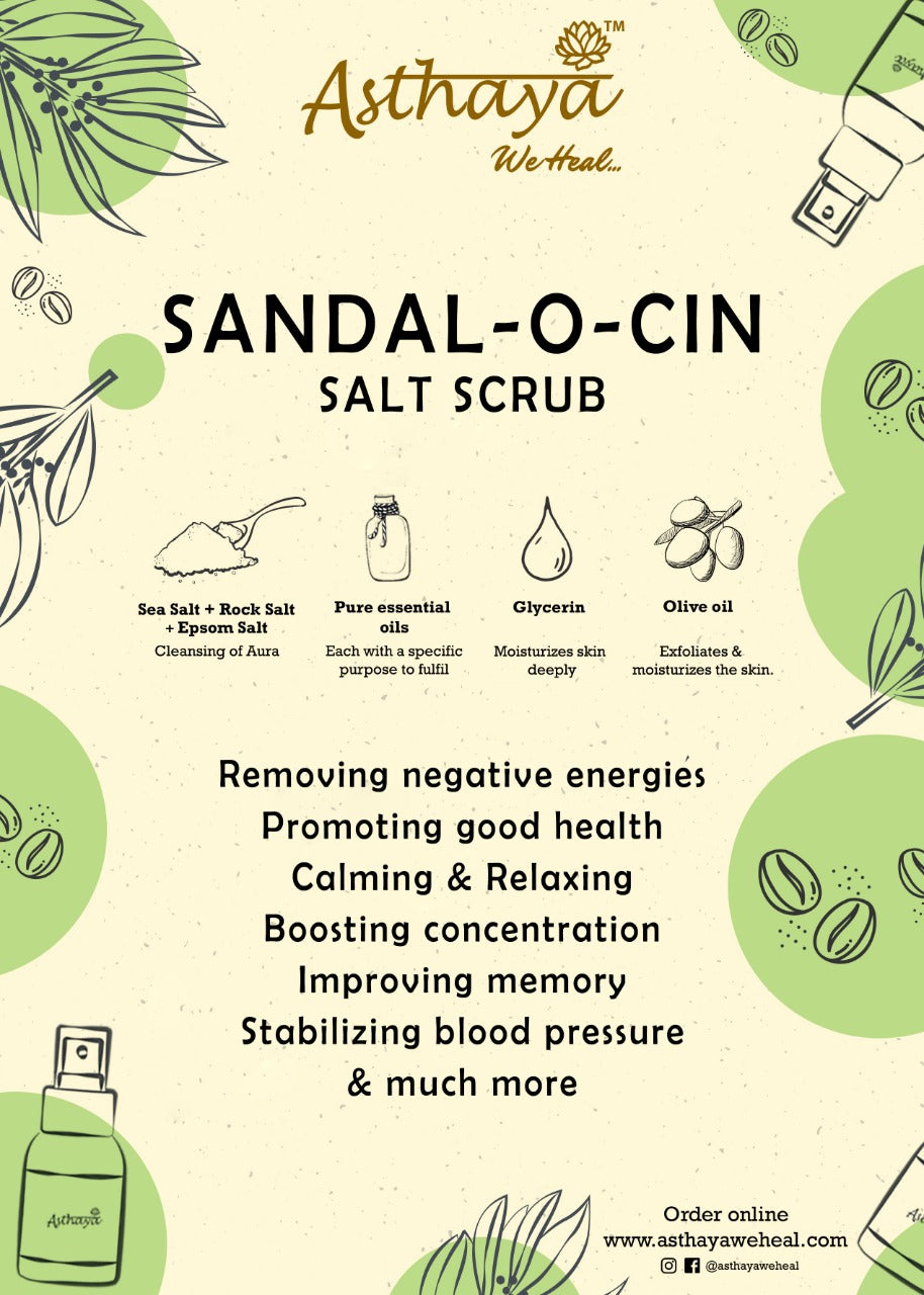 Sandal-O-Cin Sea Salt Scrub